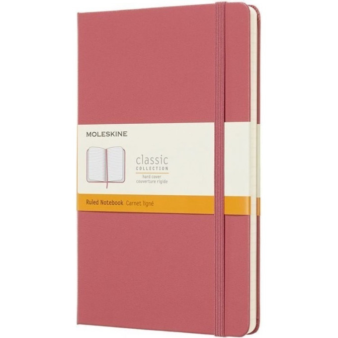 Блокнот MOLESKINE Classic Pocket, нелинованный, розовый QP012D11