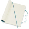 Блокнот MOLESKINE Classic Soft Large, линейка, голубой QP616B35